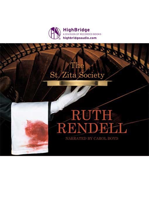Title details for The St. Zita Society by Ruth Rendell - Available